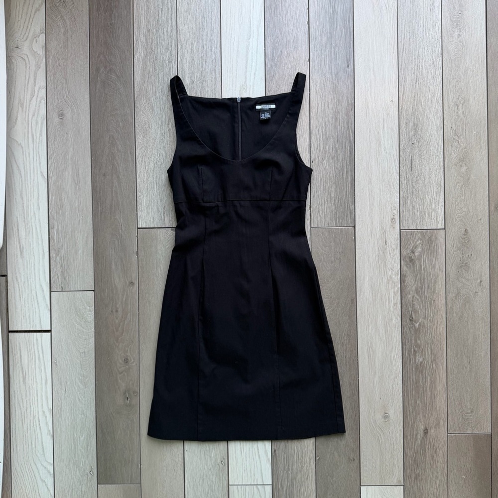 Guess Jeans Vintage Mini Black Dress | Size: 7